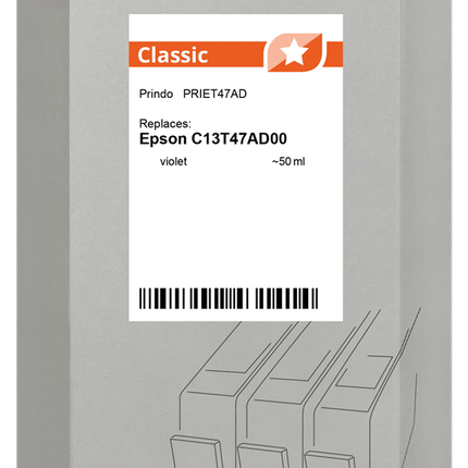 Prindo Classic Violett Druckerpatrone PRIET47AD