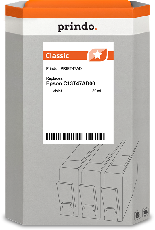 Prindo Classic Violett Druckerpatrone PRIET47AD