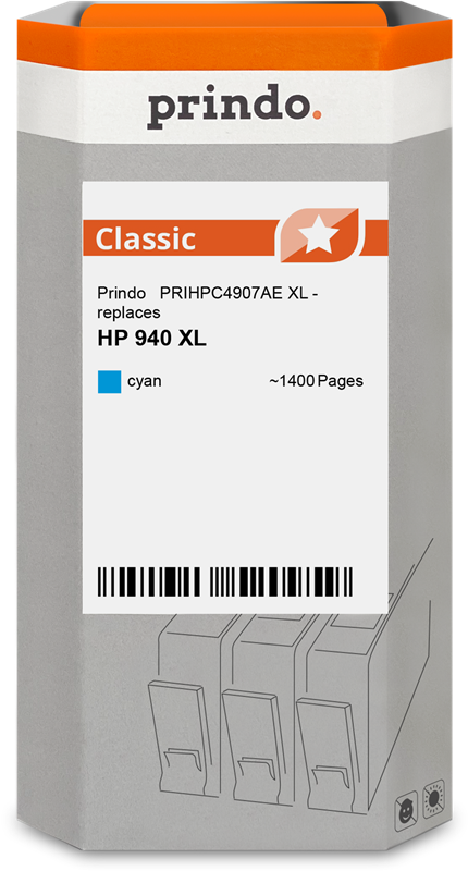 Prindo Classic XL Cyan Druckerpatrone PRIHPC4907AE