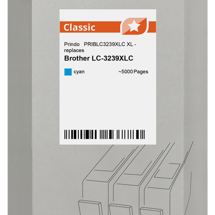 Prindo Classic XL Cyan Druckerpatrone PRIBLC3239XLC