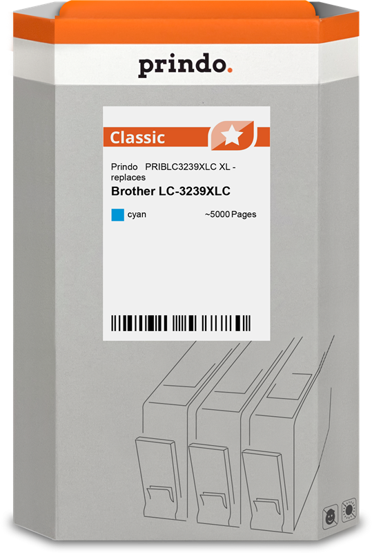 Prindo Classic XL Cyan Druckerpatrone PRIBLC3239XLC