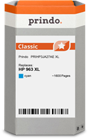 Prindo Classic XL Cyan Druckerpatrone PRIHP3JA27AE