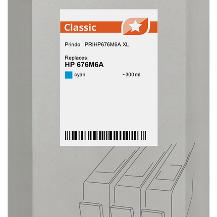 Prindo Classic XL Cyan Druckerpatrone