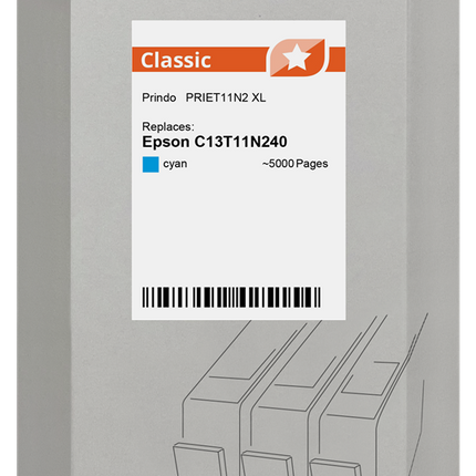 Prindo Classic XL Cyan Druckerpatrone