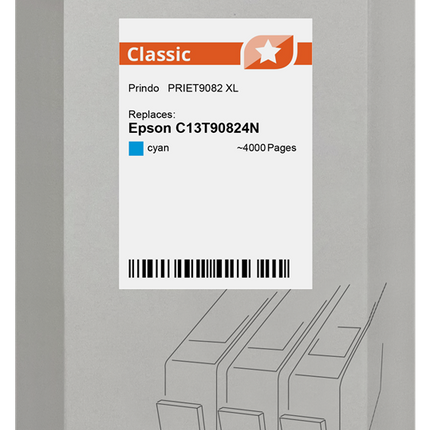 Prindo Classic XL Cyan Druckerpatrone PRIET9082