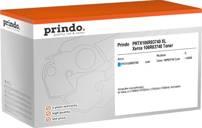 Prindo Classic XL Cyan Toner