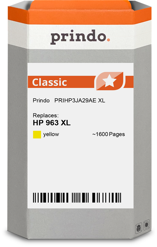 Prindo Classic XL Gelb Druckerpatrone PRIHP3JA29AE