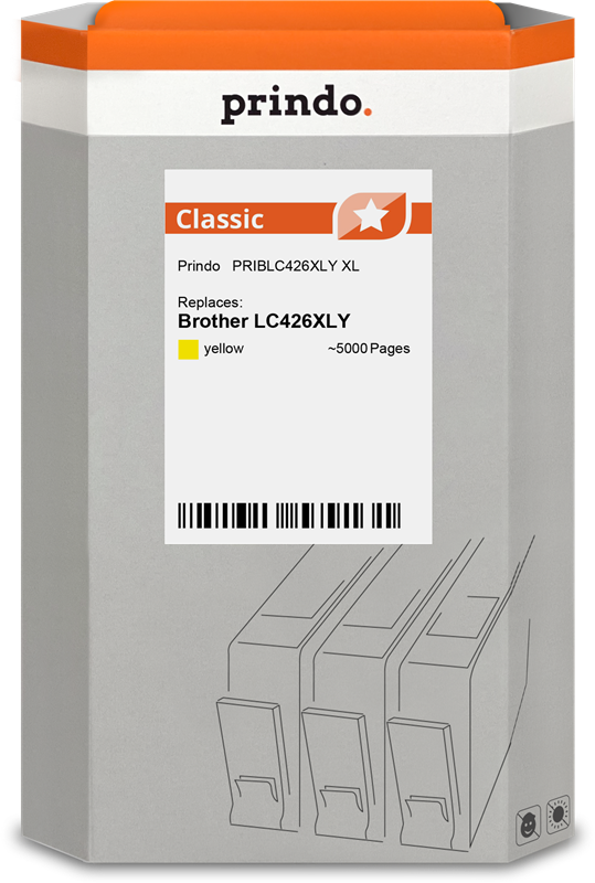 Prindo Classic XL Gelb Druckerpatrone PRIBLC426XLY