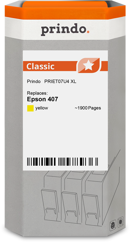Prindo Classic XL Gelb Druckerpatrone PRIET07U4