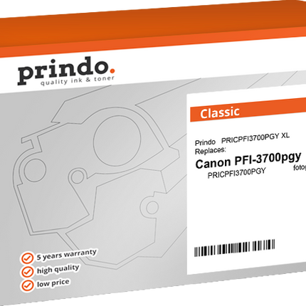 Prindo Classic XL Graufoto Druckerpatrone