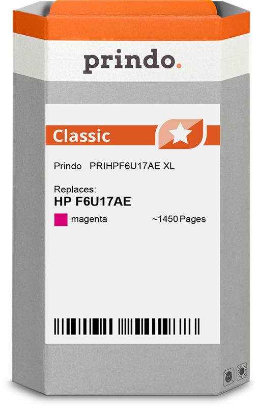Prindo Classic XL Magenta Druckerpatrone PRIHPF6U17AE