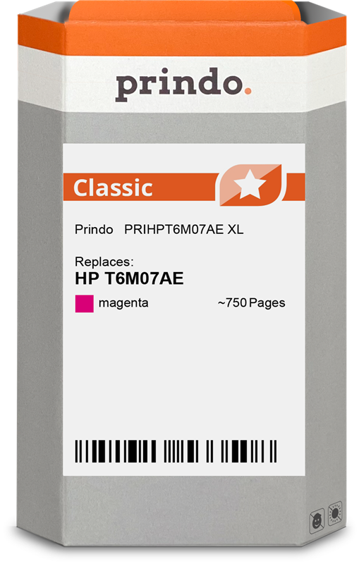 Prindo Classic XL Magenta Druckerpatrone PRIHPT6M07AE