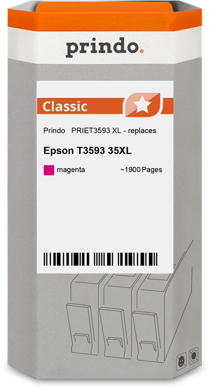 Prindo Classic XL Magenta Druckerpatrone PRIET3593