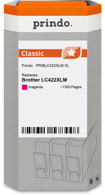Prindo Classic XL Magenta Druckerpatrone PRIBLC422XLM