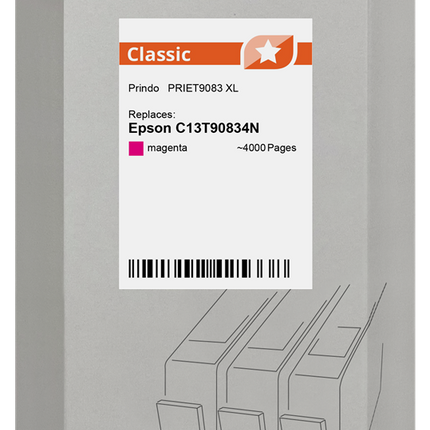 Prindo Classic XL Magenta Druckerpatrone PRIET9083
