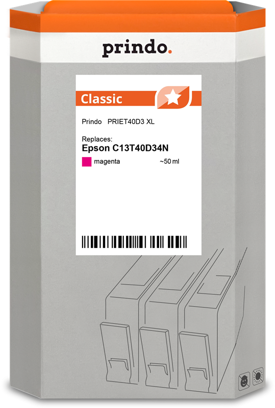 Prindo Classic XL Magenta Druckerpatrone