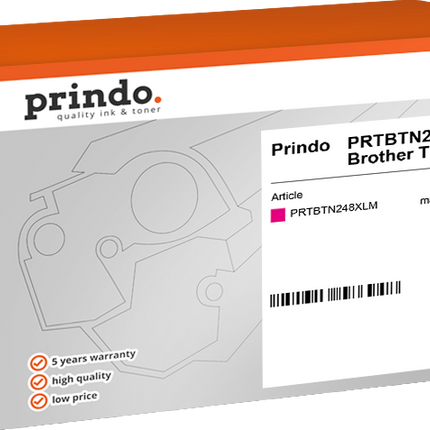 Prindo Classic XL Magenta Toner PRTBTN248XLM