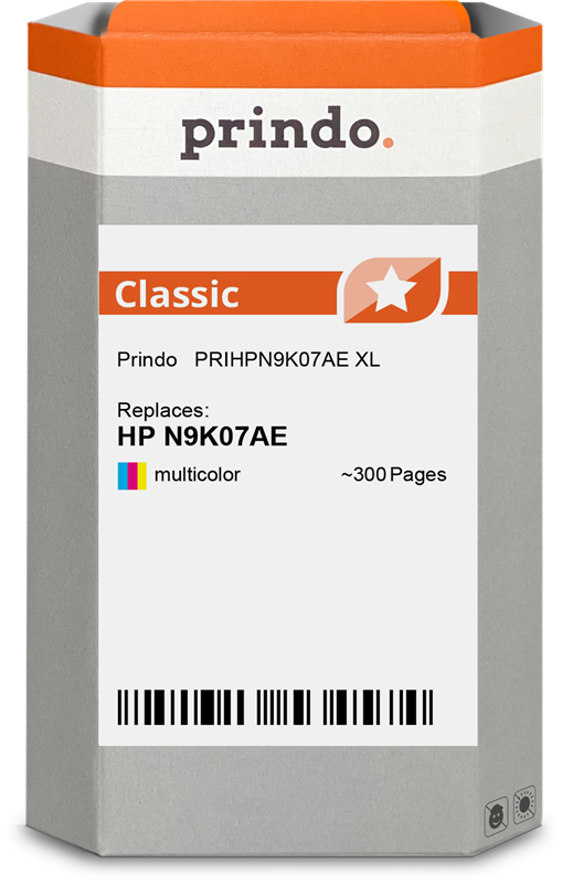Prindo Classic XL mehrere Farben Druckerpatrone PRIHPN9K07AE