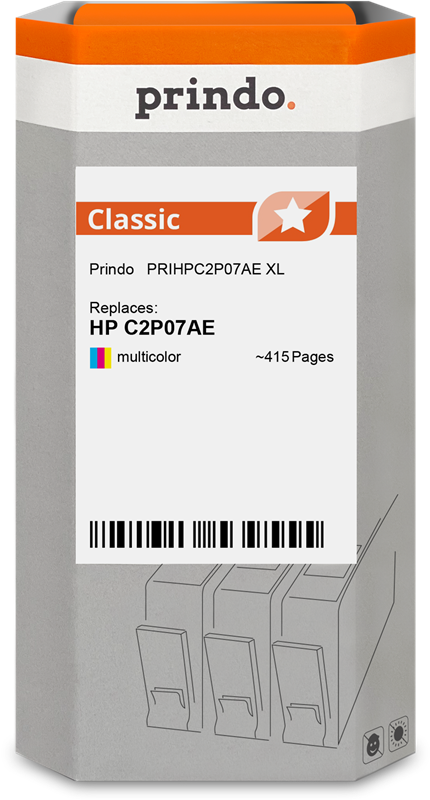 Prindo Classic XL mehrere Farben Druckerpatrone PRIHPC2P07AE