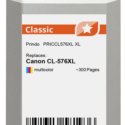Prindo Classic XL mehrere Farben Druckerpatrone PRICCL576XL