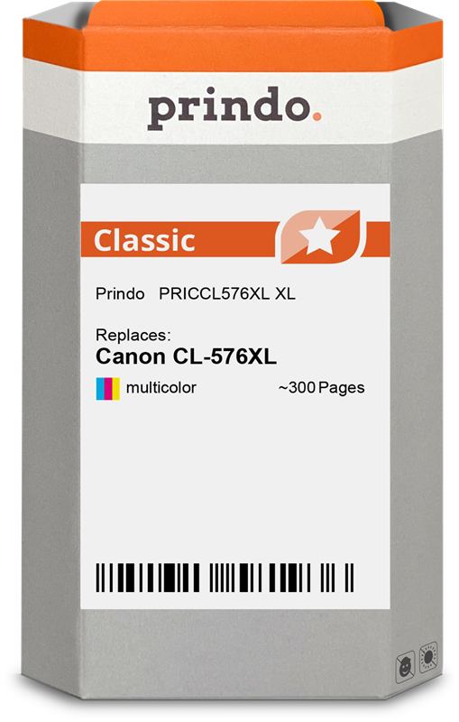 Prindo Classic XL mehrere Farben Druckerpatrone PRICCL576XL