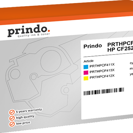 Prindo Classic XL Multipack Cyan / Magenta / Gelb