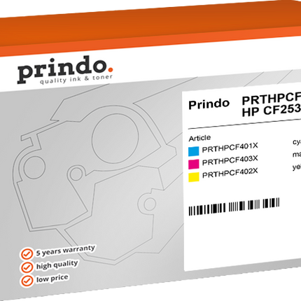 Prindo Classic XL Multipack Cyan / Magenta / Gelb