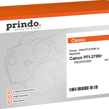 Prindo Classic XL Rot Druckerpatrone