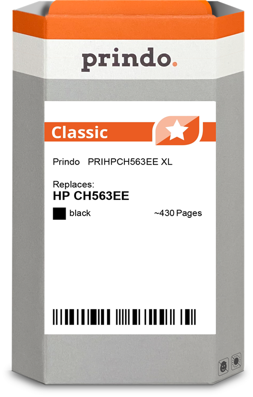 Prindo Classic XL Schwarz Druckerpatrone PRIHPCH563EE