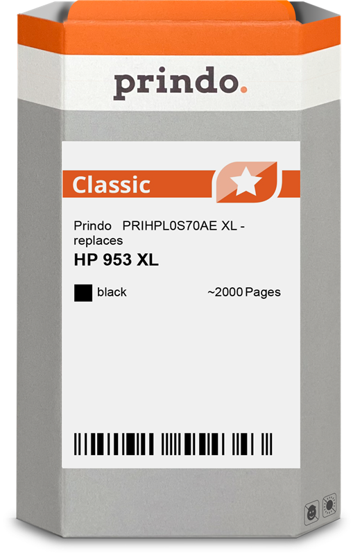 Prindo Classic XL Schwarz Druckerpatrone PRIHPL0S70AE