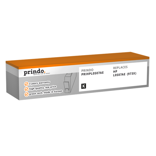 Prindo Classic XL Schwarz Druckerpatrone PRIHPL0S07AE