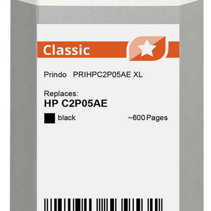 Prindo Classic XL Schwarz Druckerpatrone PRIHPC2P05AE
