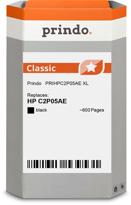 Prindo Classic XL Schwarz Druckerpatrone PRIHPC2P05AE