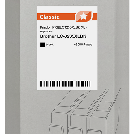 Prindo Classic XL Schwarz Druckerpatrone PRIBLC3235XLBK