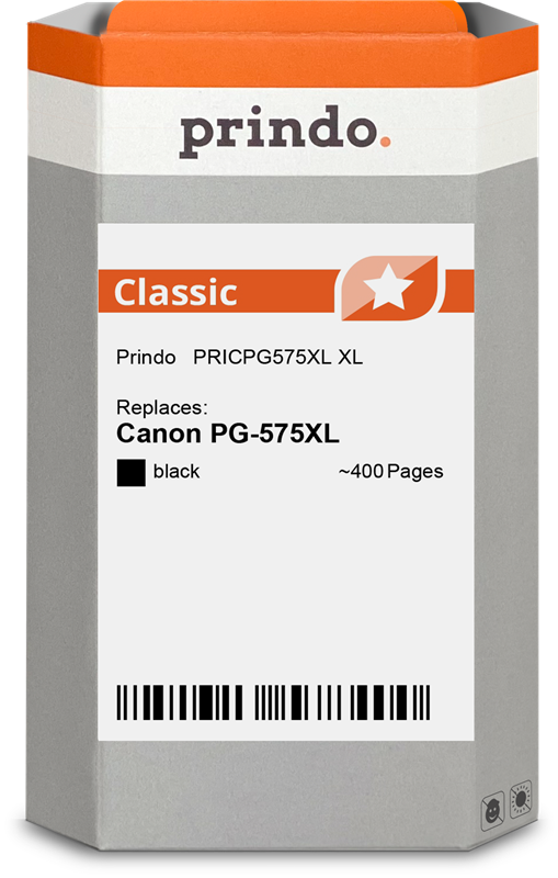Prindo Classic XL Schwarz Druckerpatrone PRICPG575XL
