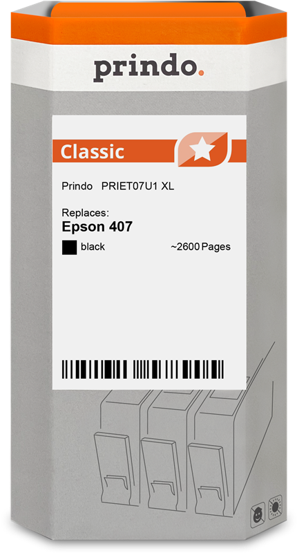 Prindo Classic XL Schwarz Druckerpatrone PRIET07U1