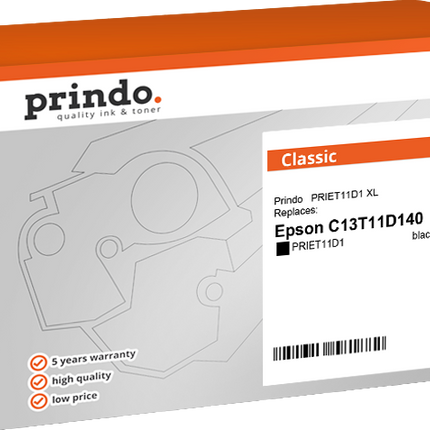 Prindo Classic XL Schwarz Druckerpatrone PRIET11D1
