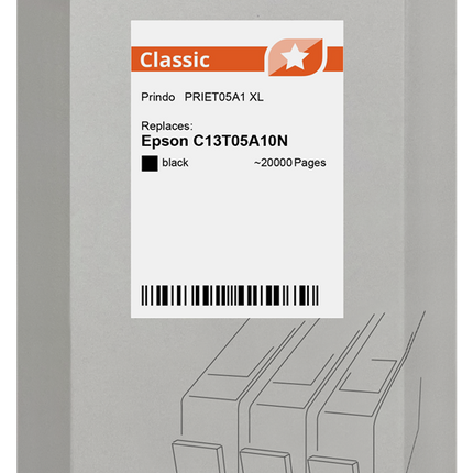 Prindo Classic XL Schwarz Druckerpatrone PRIET05A1