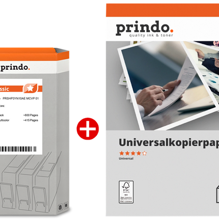 Prindo Classic XL Schwarz / mehrere Farben Value Pack