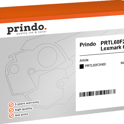 Prindo Classic XL Schwarz Toner PRTL60F2H00