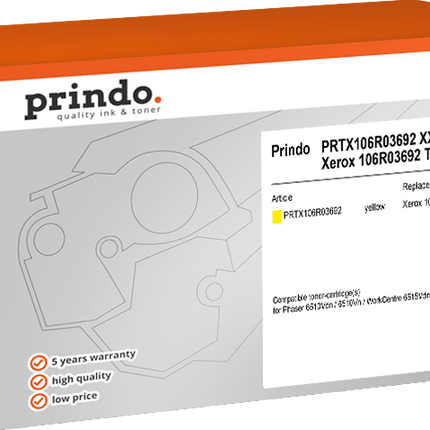 Prindo Classic XXL Gelb Toner PRTX106R03692