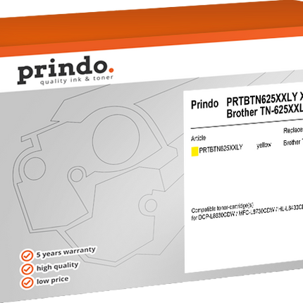Prindo Classic XXL Gelb Toner
