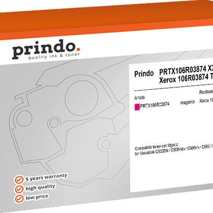Prindo Classic XXL Magenta Toner