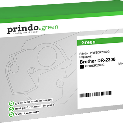 Prindo Green Bildtrommel Schwarz (PRTBDR2300G)