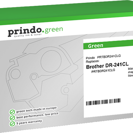 Prindo Green Bildtrommel Schwarz / Cyan / Magenta / Gelb