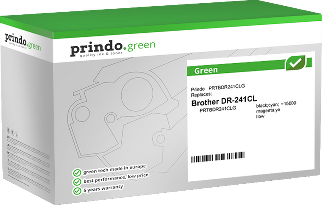Prindo Green Bildtrommel Schwarz / Cyan / Magenta / Gelb