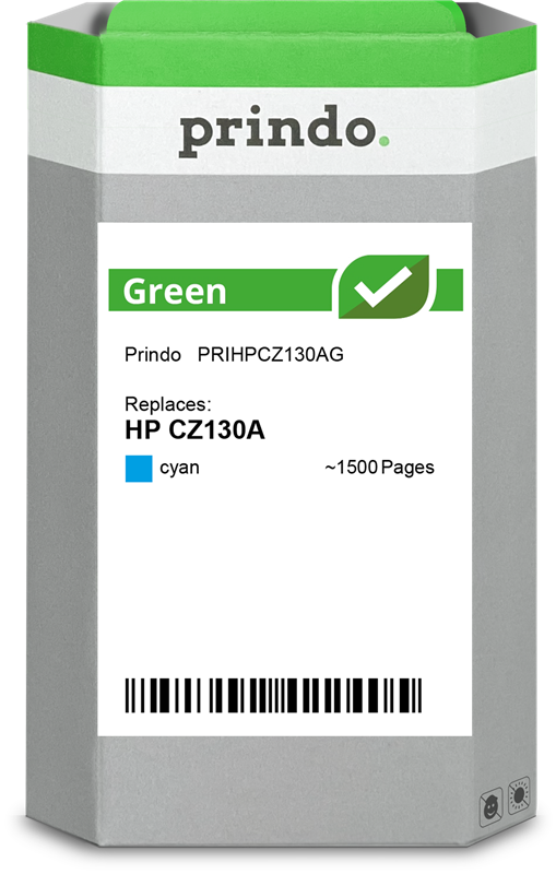 Prindo Green Cyan Druckerpatrone PRIHPCZ130AG