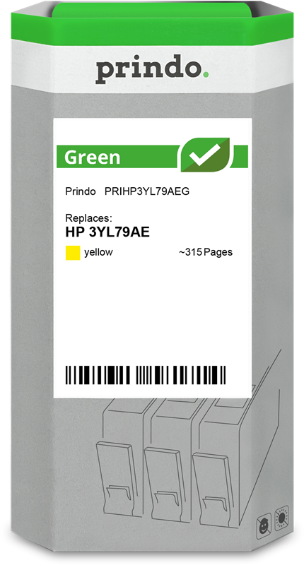 Prindo Green Gelb Druckerpatrone PRIHP3YL79AEG
