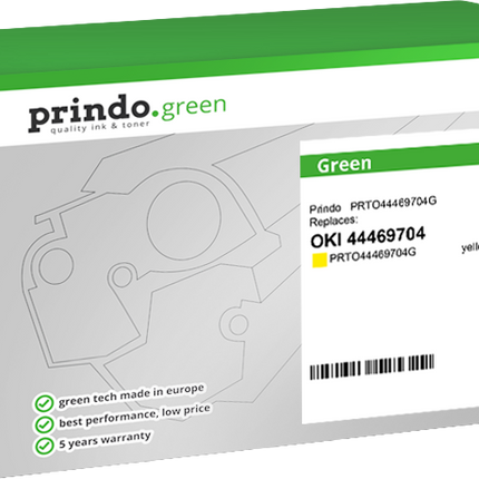 Prindo Green Gelb Toner PRTO44469704G