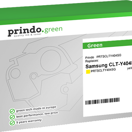 Prindo Green Gelb Toner PRTSCLTY404SG